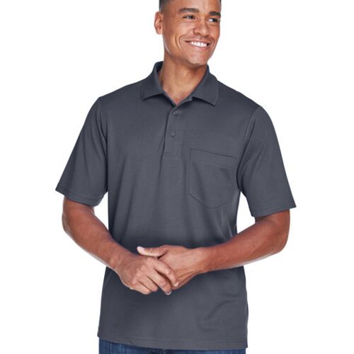 MHB Men's Origin Performance Piqué Polo with Pocket Thumbnail