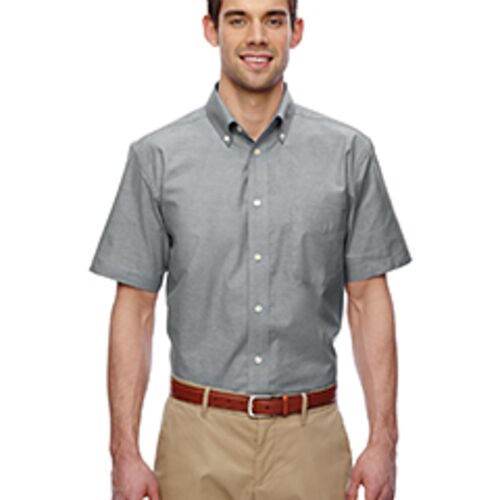 BCI - Men's Short-Sleeve Oxford with Stain-Release Thumbnail