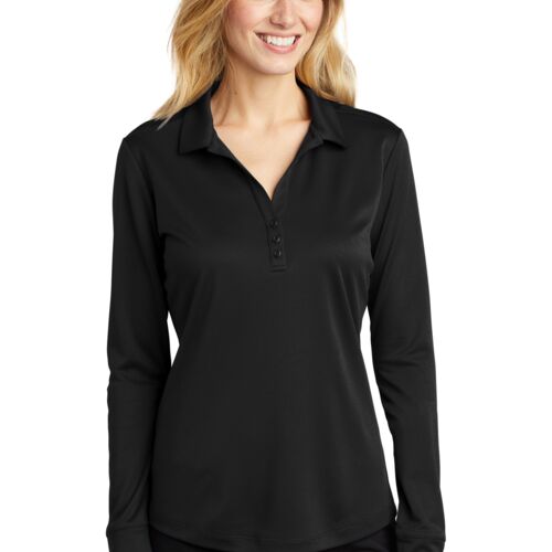 BCI - Artesani Ladies Silk Touch ™ Performance Long Sleeve Polo Thumbnail