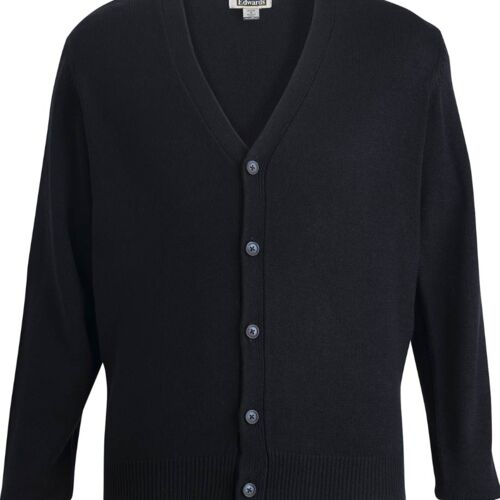 Edwards Jersey Knit Acrylic Cardigan Thumbnail