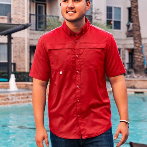 BAW Adult Short Sleeve Fishing Shirt Thumbnail