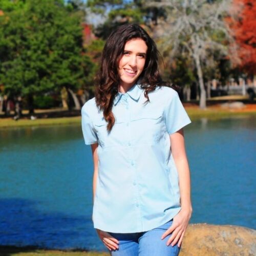 Customer Supplied Ladies Short Sleeve Fishing Shirt Thumbnail