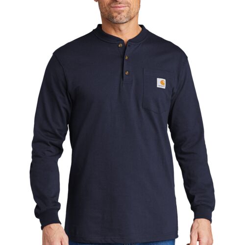 Carhartt Long Sleeve Henley T Shirt Thumbnail